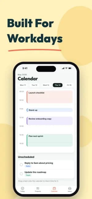 Launch Focus App Store screenshot template, slide 4 of 8