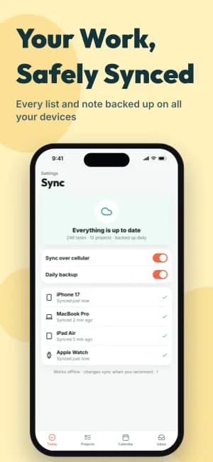 Launch Focus App Store screenshot template, slide 7 of 8