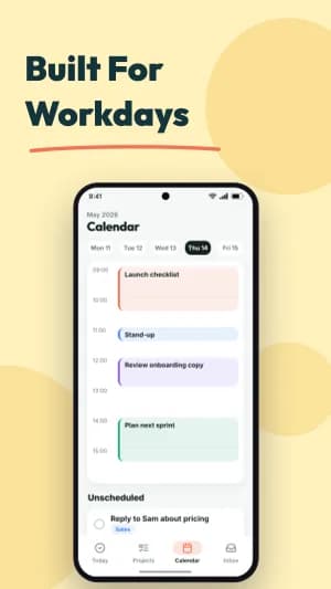 Launch Focus Google Play screenshot template, slide 4 of 8