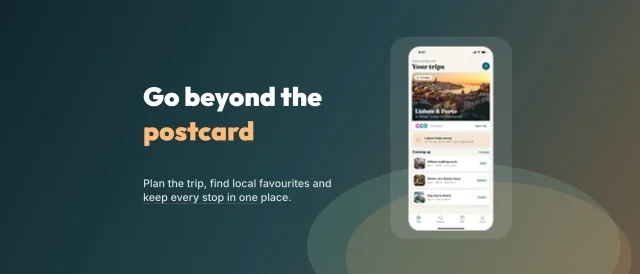 Travel Journey Product Page Header template preview
