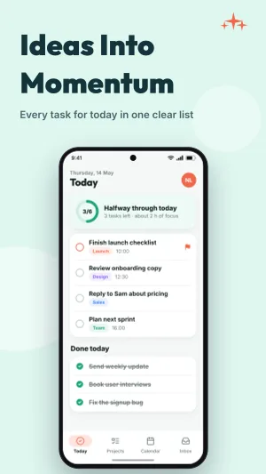 Launch Focus template preview 1