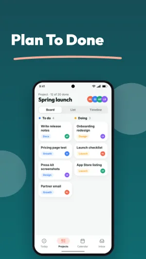 Launch Focus template preview 2