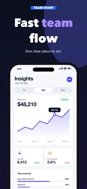Team Flow template preview 1