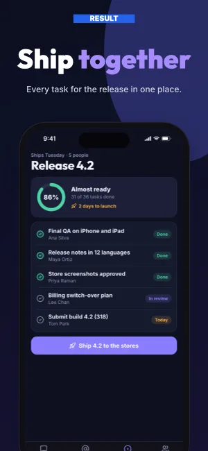 Team Flow template preview 8