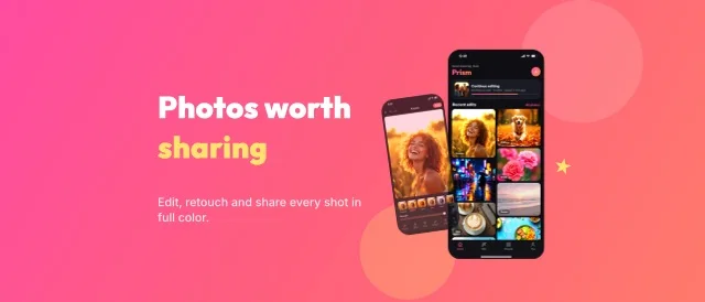 Vivid Color Product Page Header template preview