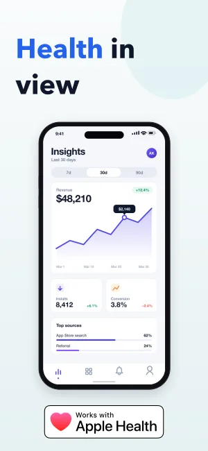 Health Metrics template preview 1