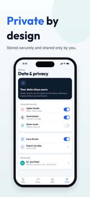 Health Metrics template preview 7